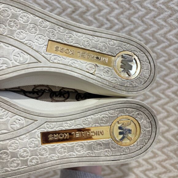 Micheal Kors Women’s Shoes City Sneakers Logo Print - Picture 7 of 9